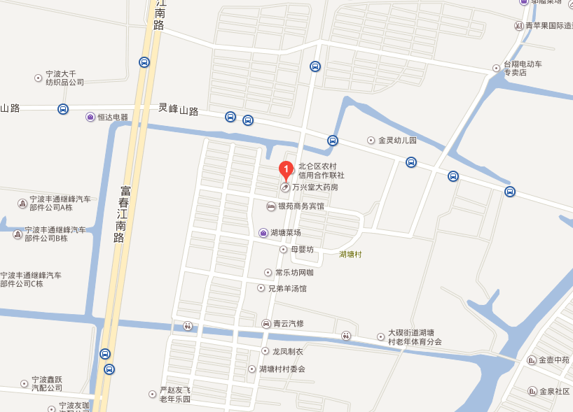 上海 机床附件一厂地图导航地点